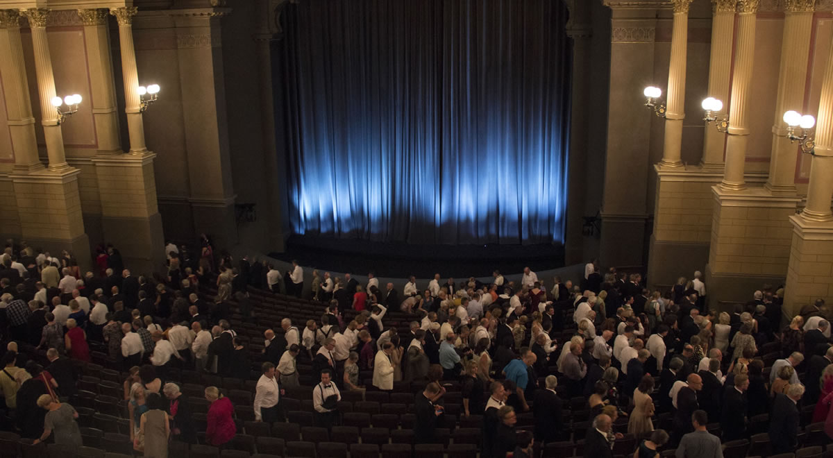 Platea del Festspielhaus de Bayreuth. © Bayreuth.es