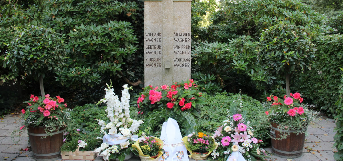 Panteón de la familia Wagner en Stadtfriedhof. © Bayreuth.es